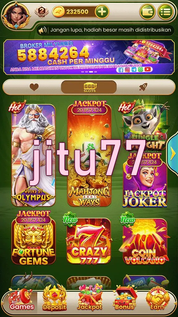 jitu77 Masuk
